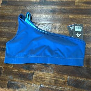 Fourlaps Solo One Shoulder Blue Sports Size XXL